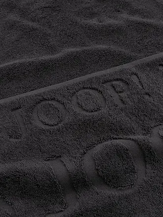 JOOP | Gästetuch 30x50cm STUDIO REPEAT Platin | schwarz